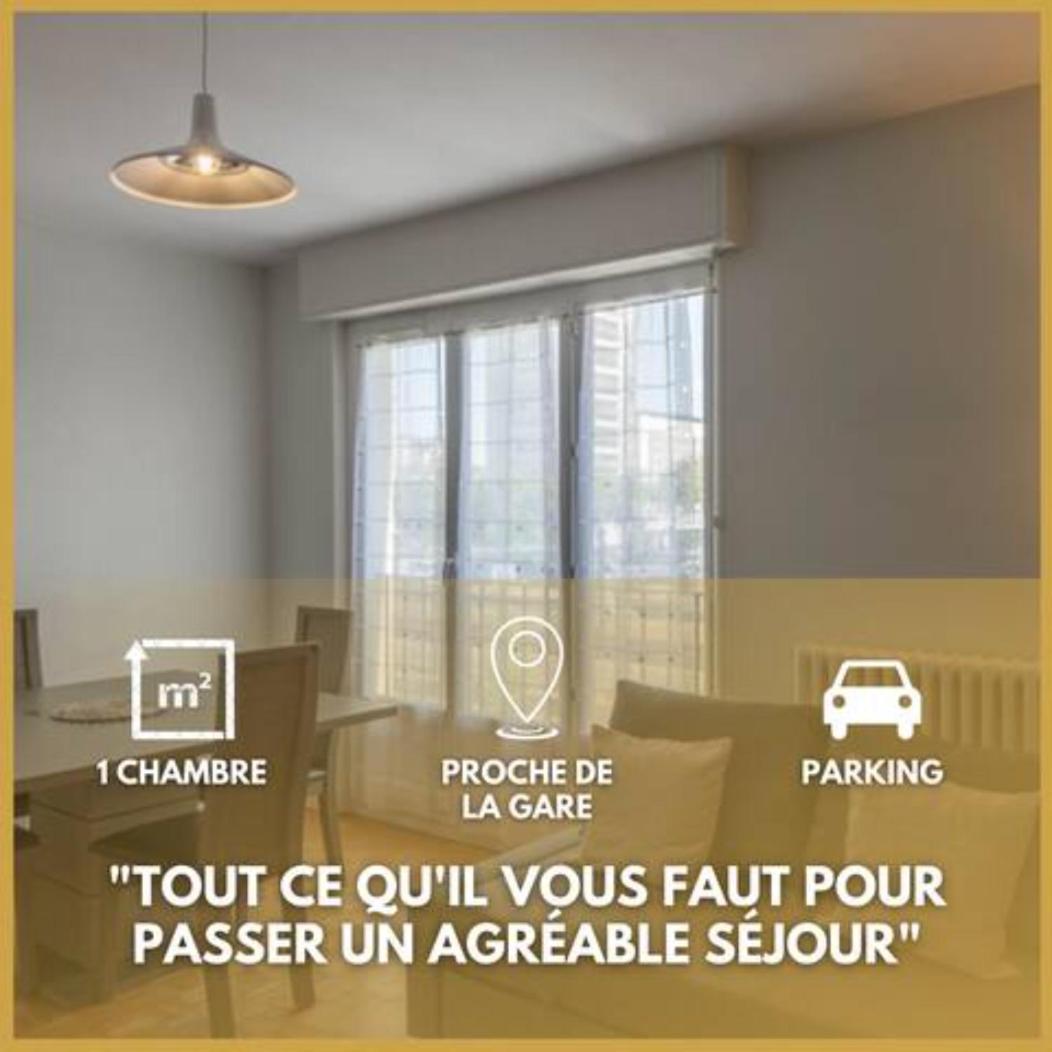 T2 Gare + Parking Apartment Orleans Exterior photo